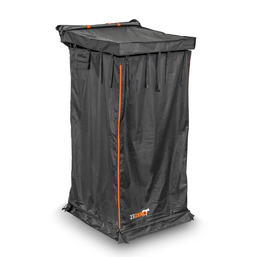 23ZERO Rask Camping Shower Tent – Innovative Quick Deploy Privacy - Beyond The Grid Overland
