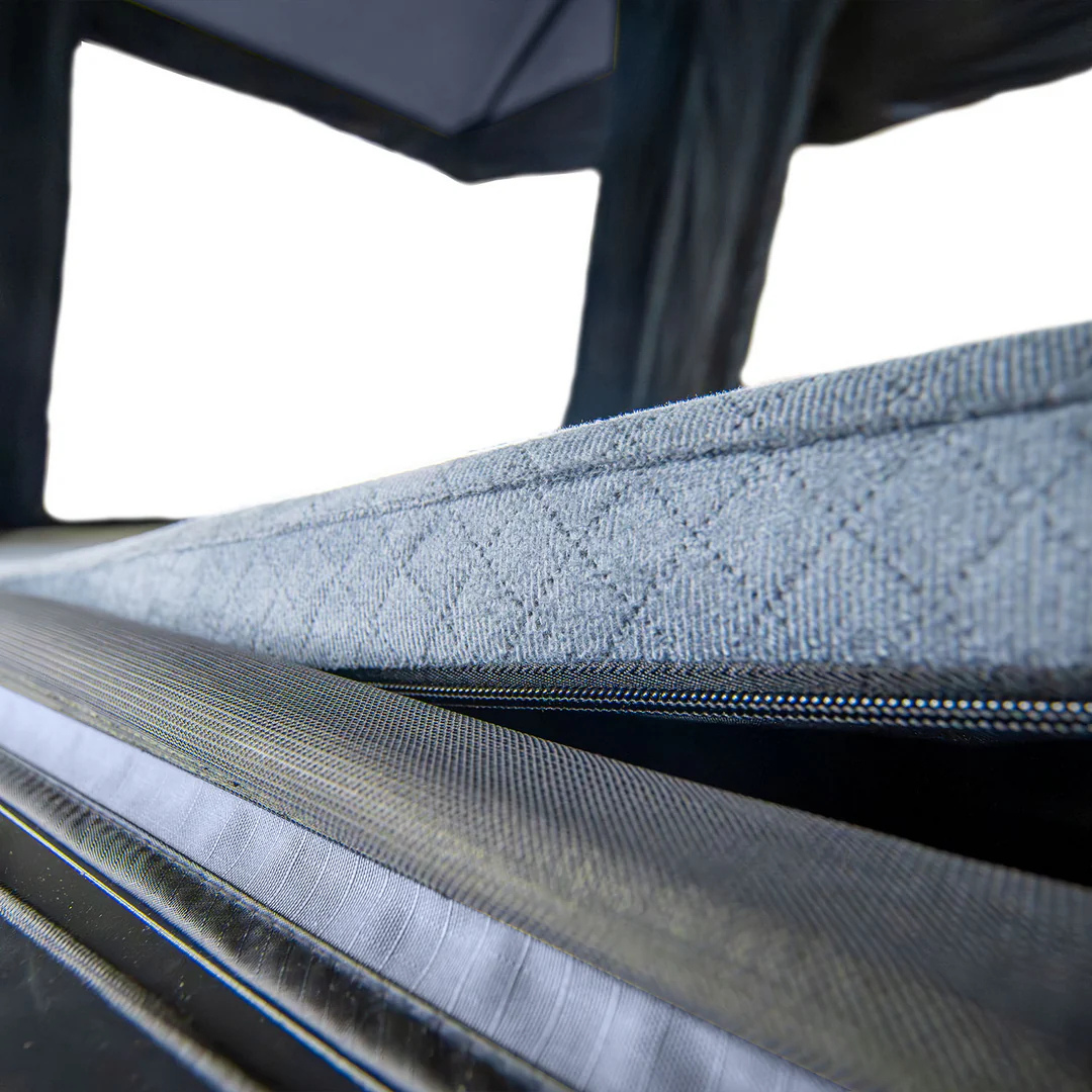 OPENROAD Aluminum Hard Shell Best Roof Top Tent-PeakRoof LT Series mattress