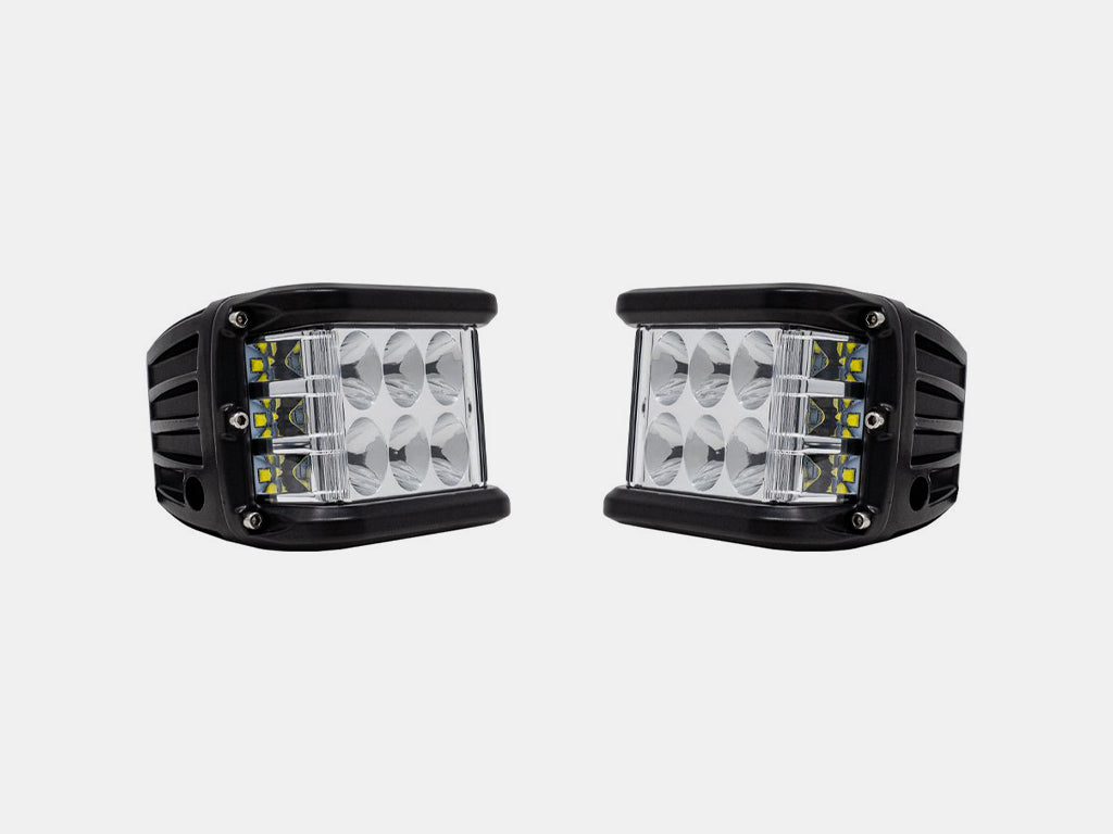 Cali Raised LED Side Projecting LED Pods *SOLD AS PAIR*