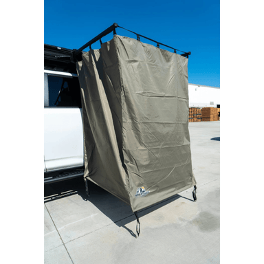 Tuff Stuff Overland Mounted Shower Tent Enclosure, 42x42 Inches - Beyond The Grid Overland