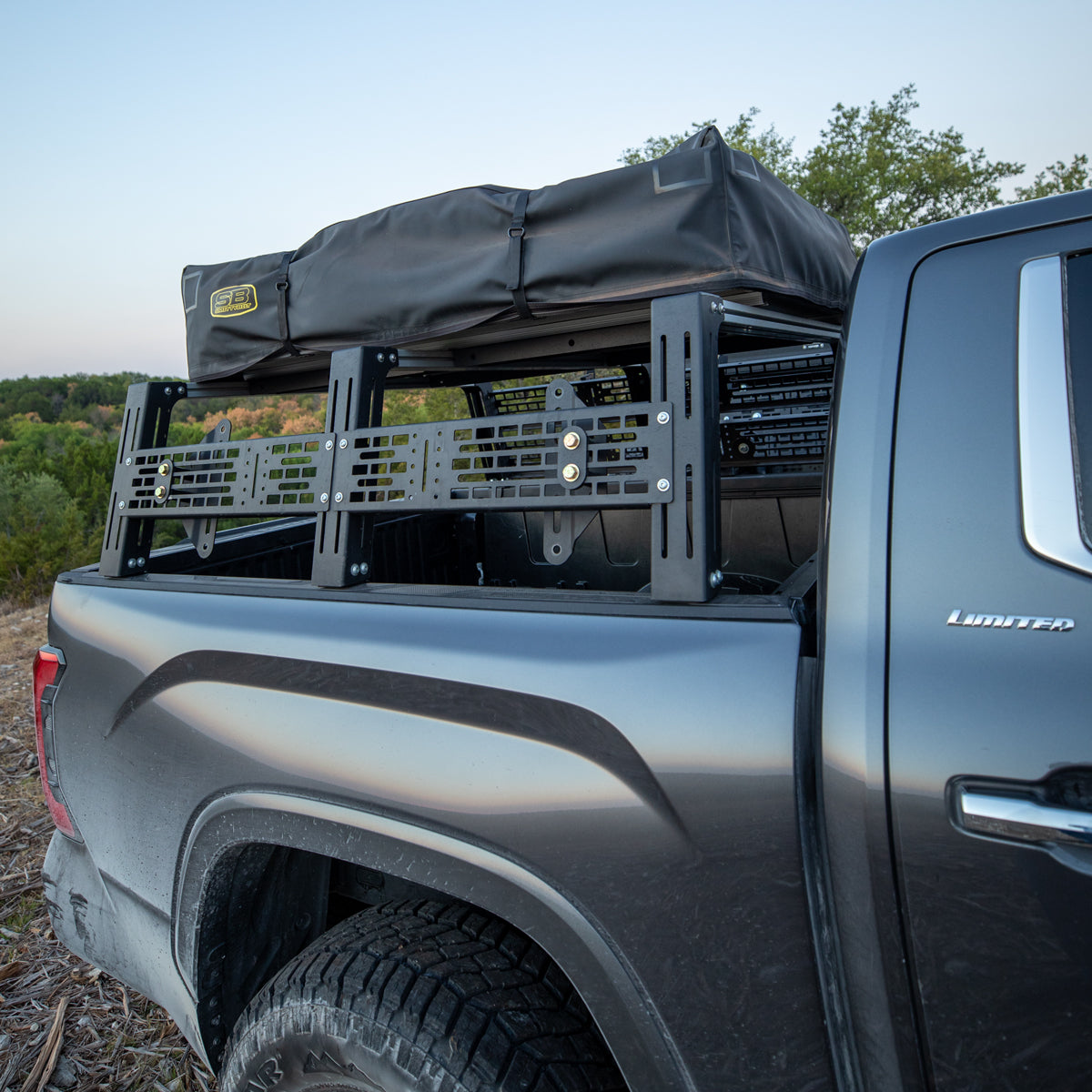 Cali Raised LED Overland Bed Rack Fits 2022+ Toyota Tundra