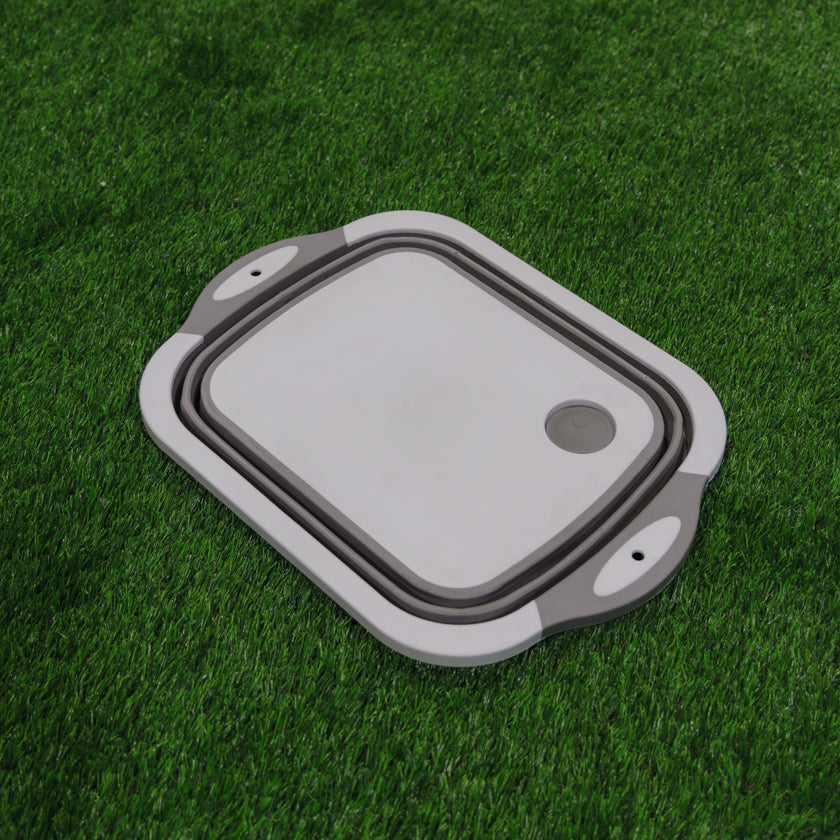 4X4 Colorado 2-in-1  Collapsible Vegetable Wash Bin & Cutting Board