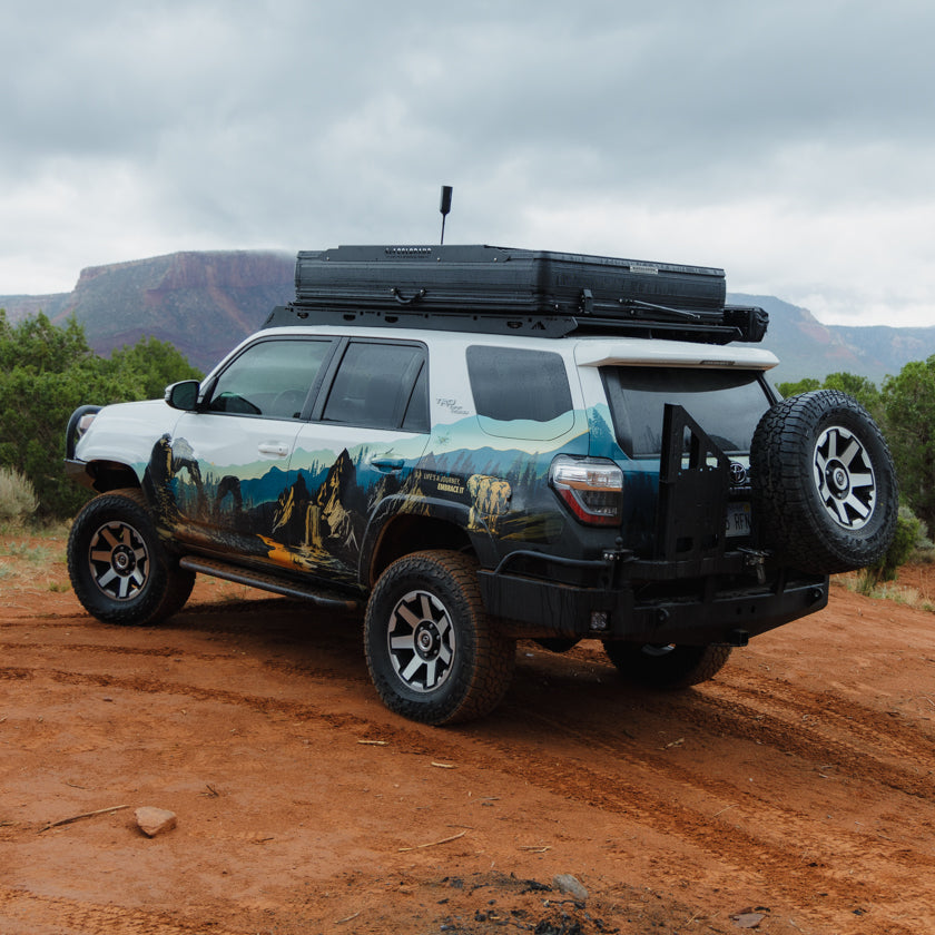 4X4 Colorado Alto Elite Hardshell Rooftop Tent (King Size Bed)