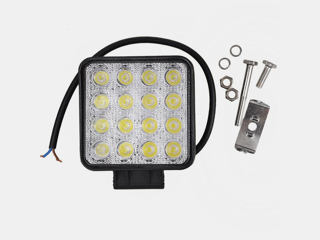 Cali Raised LED 48W Square Work Light