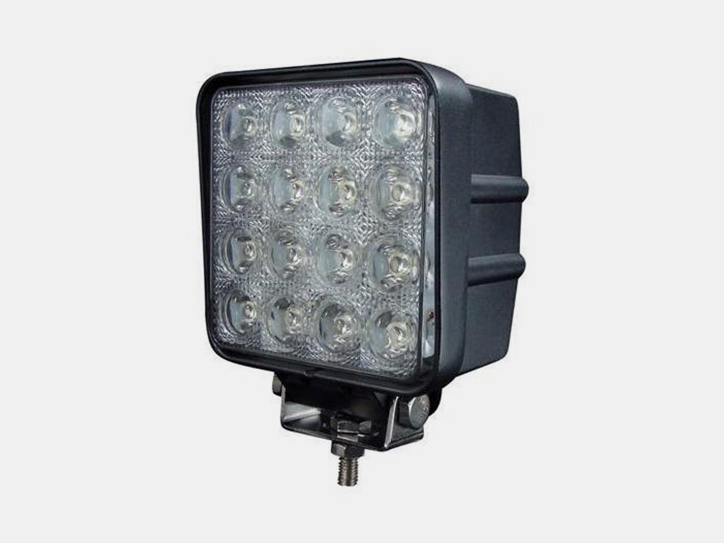 Cali Raised LED 48W Square Work Light