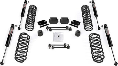 Teraflex JL 4dr: 2.5" Coil Spring Base Lift Kit & 9550 VSS Twin-Tube Shocks