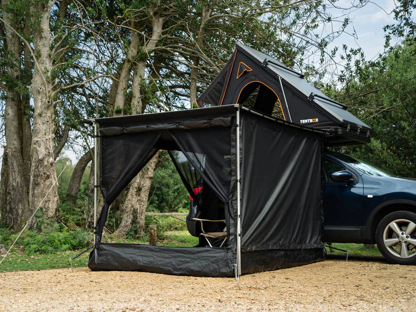 TentBox Side Awning Room outdoor view