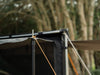 TentBox Side Awning Room close up of telescoping pole