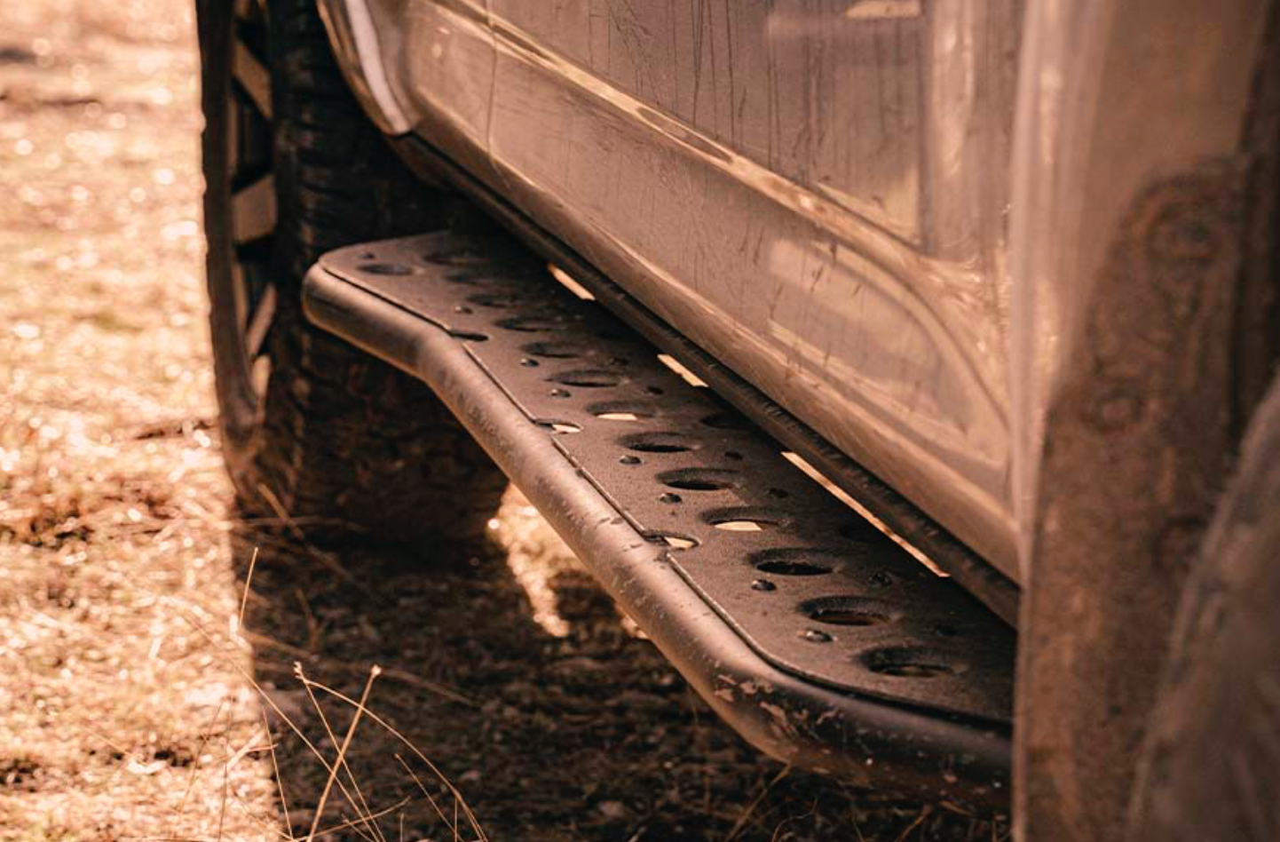 Cali Raised LED 2005-2023 TOYOTA TACOMA STEP EDITION ROCK SLIDERS