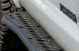 Cali Raised LED 2014-2021 TOYOTA TUNDRA STEP EDITION ROCK SLIDERS close up