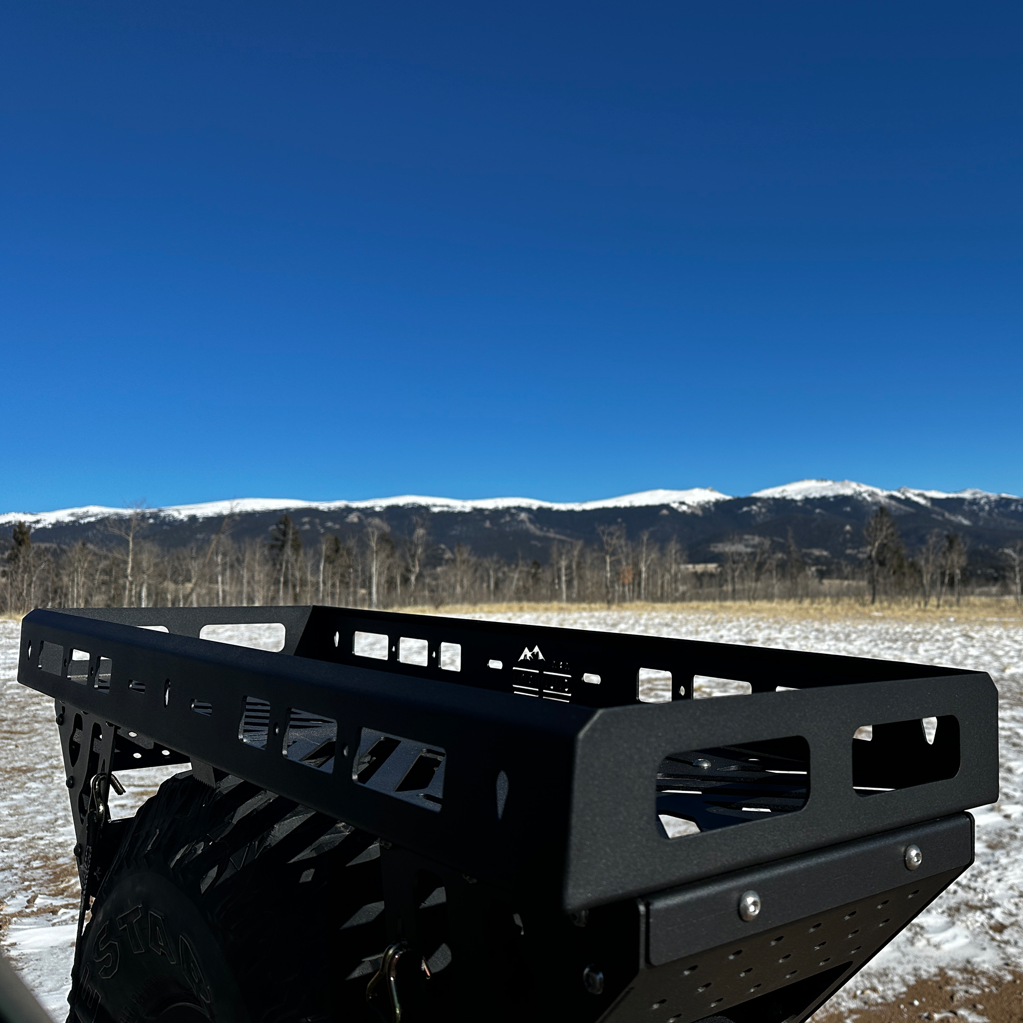 4x4 Colorado Spare Tire Utility Rack / Basket