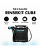 RinseKit 4 gallon Cube portable shower with powerful spray and heating options
