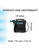RinseKit Cube dimensions showing compact 12 inch by 14 inch portable shower size