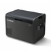 Black Dometic CFX portable refrigerator on a white background