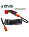 OVS portable camping shower hose with quick connect 10 foot hose line and spray nozzle
