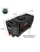 OVS electric shower tank dimensions with vehicle mounting points for overland shower setup