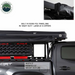 OVS HD Nomadic 270 LTE Awning - Passenger Side - Dark Gray with Black Travel Cover Universal travel cover