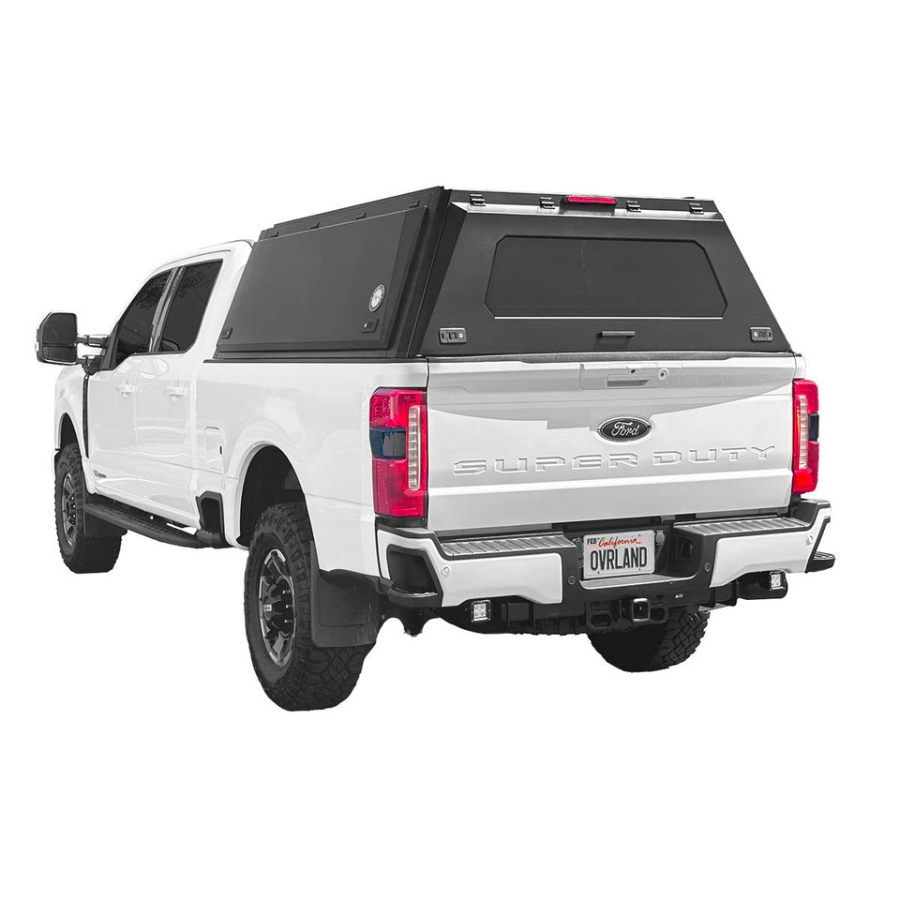 OVS Expedition Truck Cap w/ Wing Doors, Windows & 3rd Brake Light