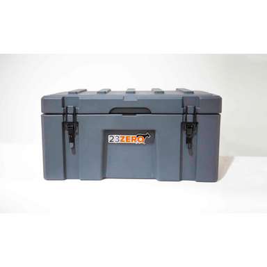 23ZERO 50L Overland gear box - Gray front