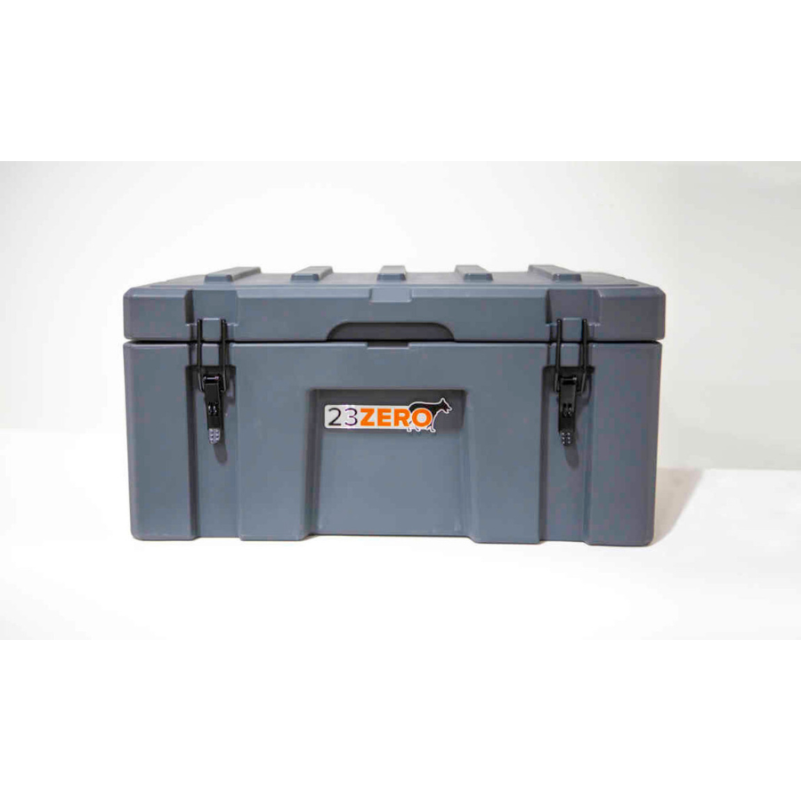 23ZERO 50L Overland gear box - Gray front