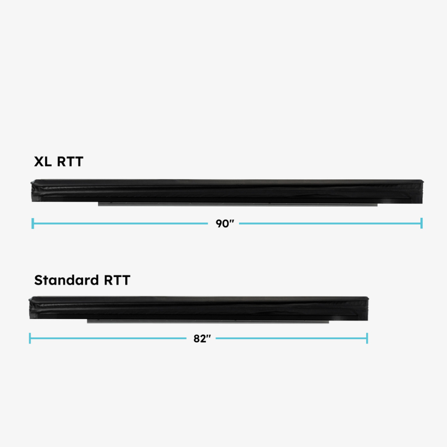 Inspired Overland XL Lightweight Roof Top Tent length dimensions