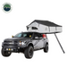 OVS HD Nomadic 3 Arctic White Extended Soft Shell Roof Top Tent, White Body Dark Grey Rainfly on ford raptor 