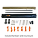 23ZERO Peregrine 180° Compact Awning 2.0 mounting hardware 