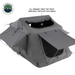 OVS HD Nomadic 3 Standard Soft Shell Roof Top Tent, Grey Body & Green Rainfly skylight 