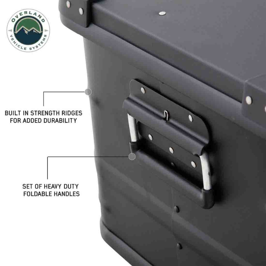 OVS Aluminum Box Storage 53 QT handle