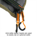 23ZERO Peregrine 180° Compact Awning 2.0 zippers