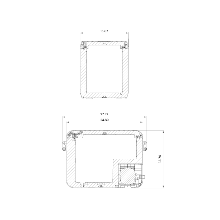 Dometic CFX3 45 dimensions