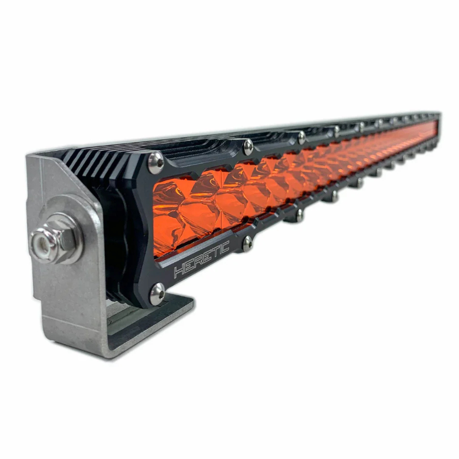 Heretic 40" Amber LED Light Bar front side