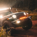 Heretic 6 Series Light Bar - 20 Inch on jeep bumper