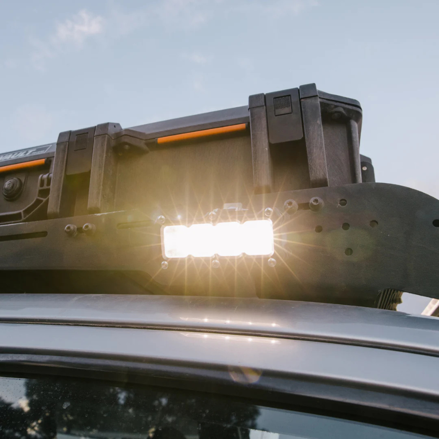 Heretic BA-4 LED Pod Light - 2 Pack on roof rack 