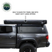 OVS XD Nomadic 270 Degree Awning W/Lights & Black Out - Black Body, Grey Trim & Black Travel Cover travel cover  