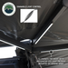 OVS XD Nomadic 270 - Awning W/Lights & Black Out Grey Hex, Black Trim & Black Travel Cover LED lights