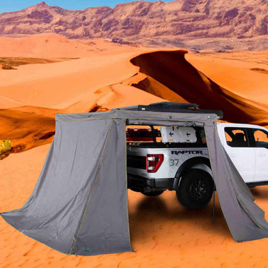 OVS HD Nomadic 270 LT Awning Wall 2 Piece Kit - Passenger Side