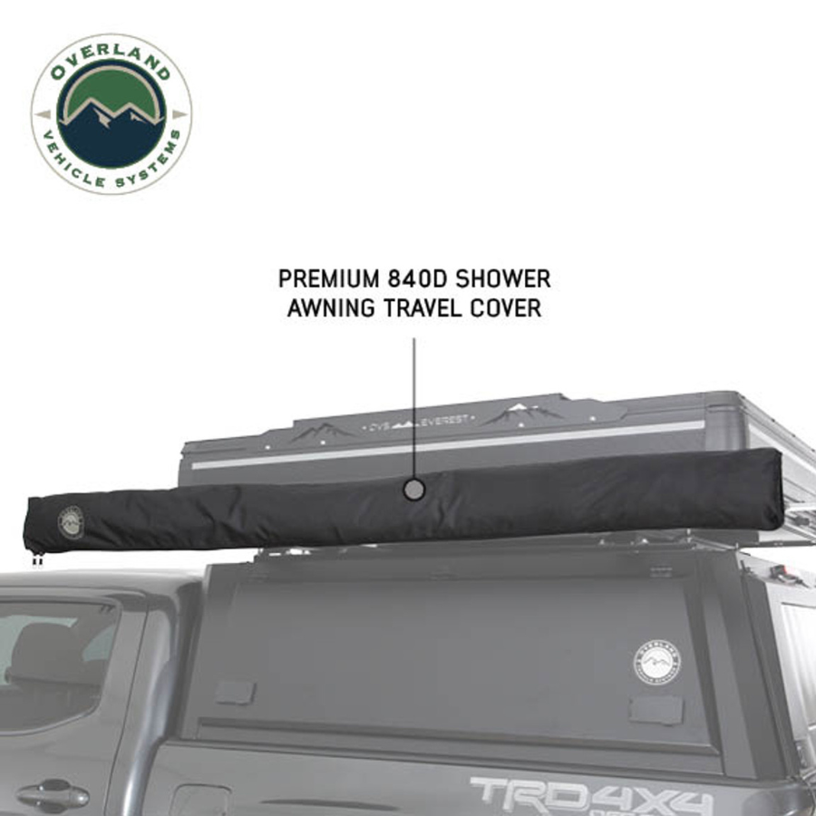 OVS HD Nomadic 2 Person Quick Deploying Car-Side Shower & Privacy Room Combo travel cover