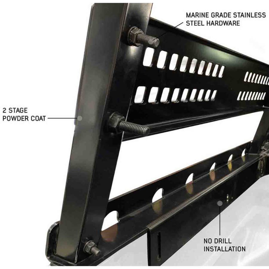 OVS Discovery Rack - Mid Size Truck Short Bed Application 2 stage powder coat