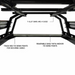 OVS Discovery Rack - Mid Size Truck Short Bed Application t-slot bars, tie down points, removable shelf with anchor tie down points