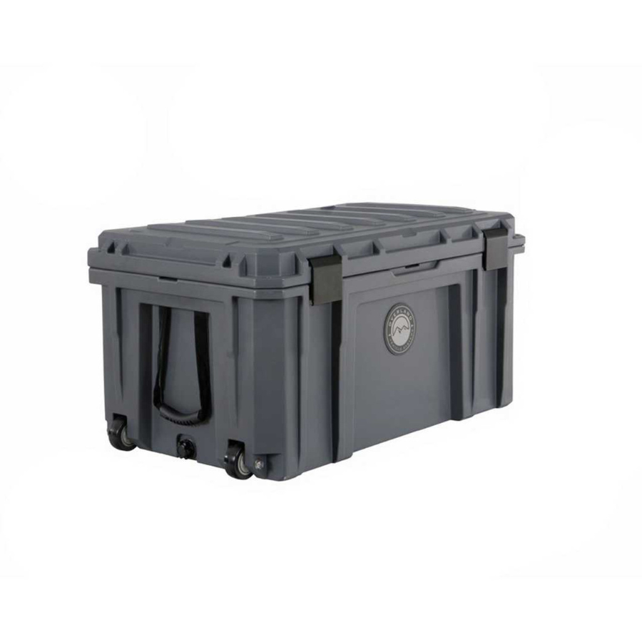 OVS D.B.S. - Dark Grey 169 QT Dry Box with Wheels, Drain, and Bottle Opener