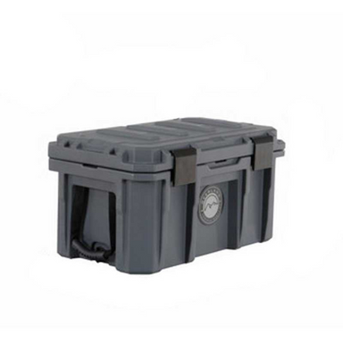 OVS D.B.S. - Dark Grey 53 QT Dry Box with Drain, and Bottle Opener