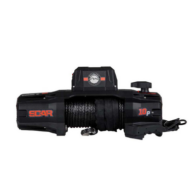 OVS SCAR 10S - 10,000 lbs. Rated Synthetic Rope Winch front 