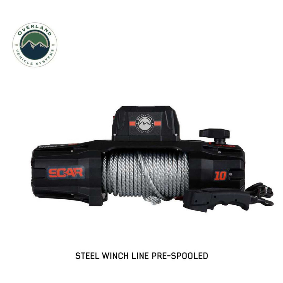 OVS SCAR 10 - 10,000 lbs. Rated Steel Cable Winch steel winch line