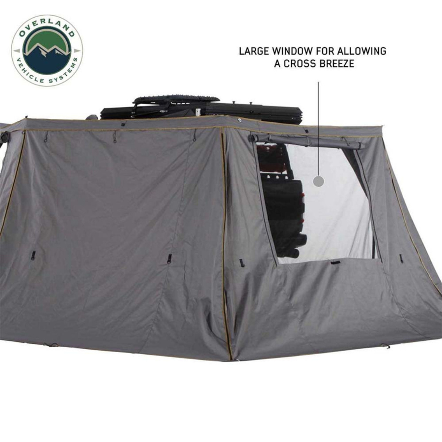 OVS HD Nomadic 270 Degree Awning Wall 2 with Window - Driver Side large window 