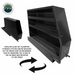 OVS Highline Slide Out Camping Storage System - Black Powder Coat reversible mounting option