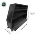 OVS Highline Slide Out Camping Storage System - Black Powder Coat dimensions 