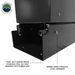 OVS Highline Slide Out Camping Storage System - Black Powder Coat stainless steel hardware and bearings 