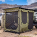 23ZERO Bushman Awning Room 78″ x 98″ — Expand Your Outdoor Living Space front corner view outdoor