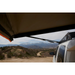 Tuff Stuff Overland 270 Degree Awning, Compact, Driver Side, C-Channel Aluminum, Olive corner view